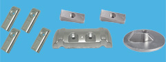 ANODES KIT FOR MERCURY 6 CYLINDERS