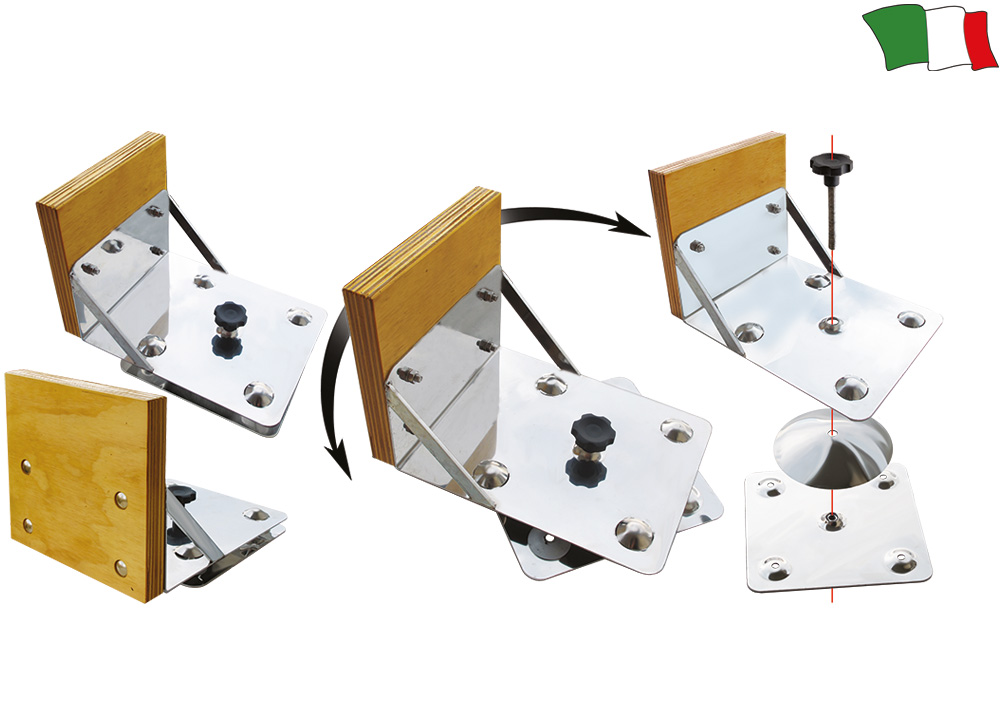 CHANCS 1PC Supporto motore per macchina per la lavorazione del legno/foratrice morsetto supporto sedile staffa 