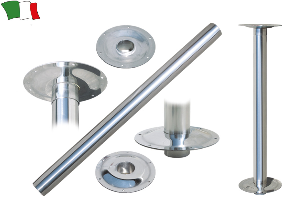 SUPPORTO TAVOLO IN ACCIAIO INOX - G.F.N. Gibellato Forniture Nautiche