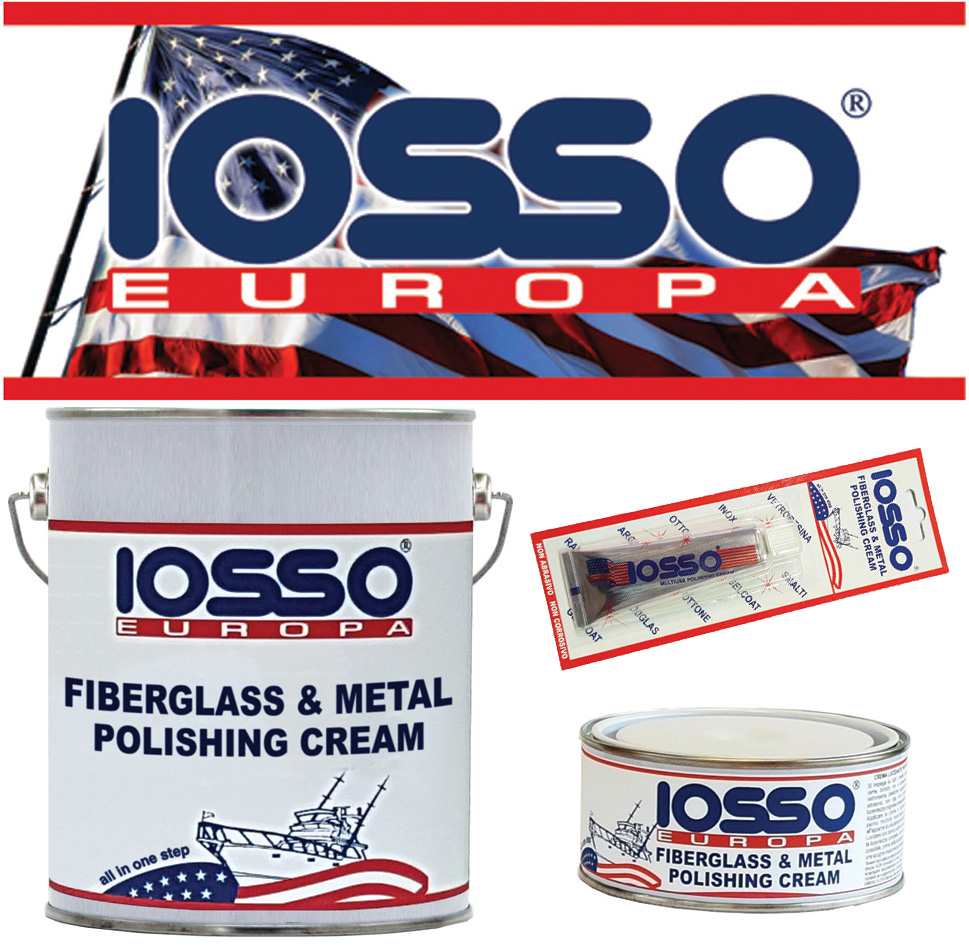 IOSSO FIBERGLASS and METAL POLISHING CREAM - G.F.N. Gibellato Forniture  Nautiche