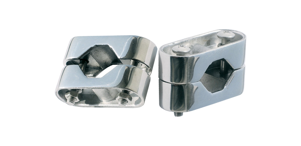 Asiproper 10PCS singolo orecchio in acciaio INOX tubo idraulico carburante morsetti Air tubo clip 