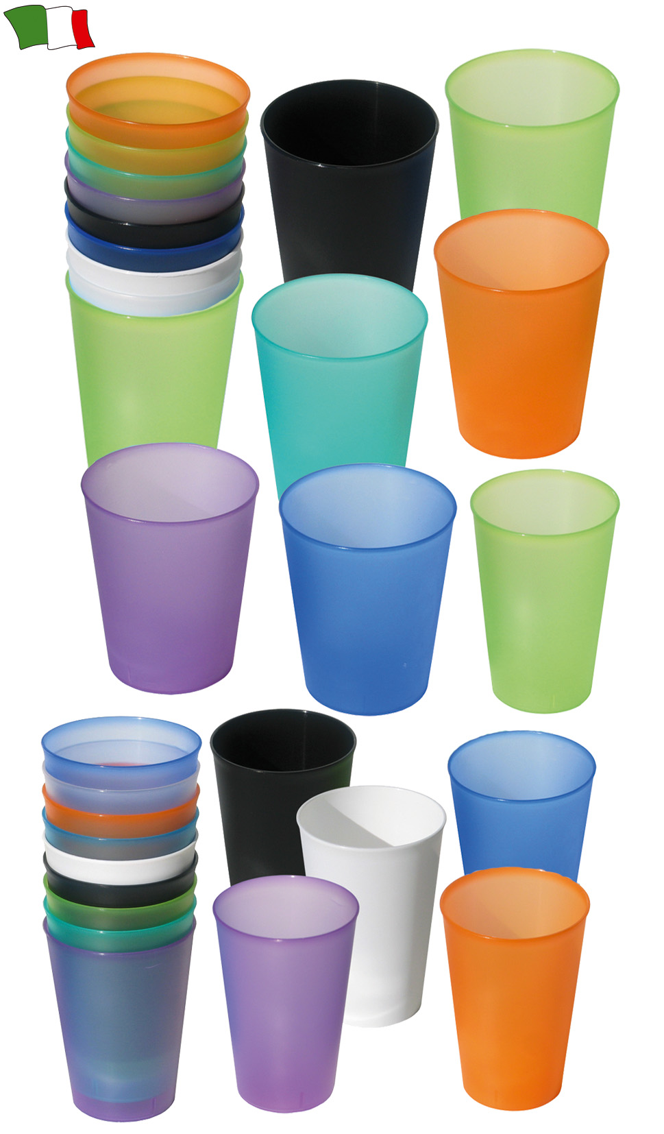 SOFT POLYPROPYLENE SOFTDRINK GLASS G.F.N. Gibellato Forniture Nautiche