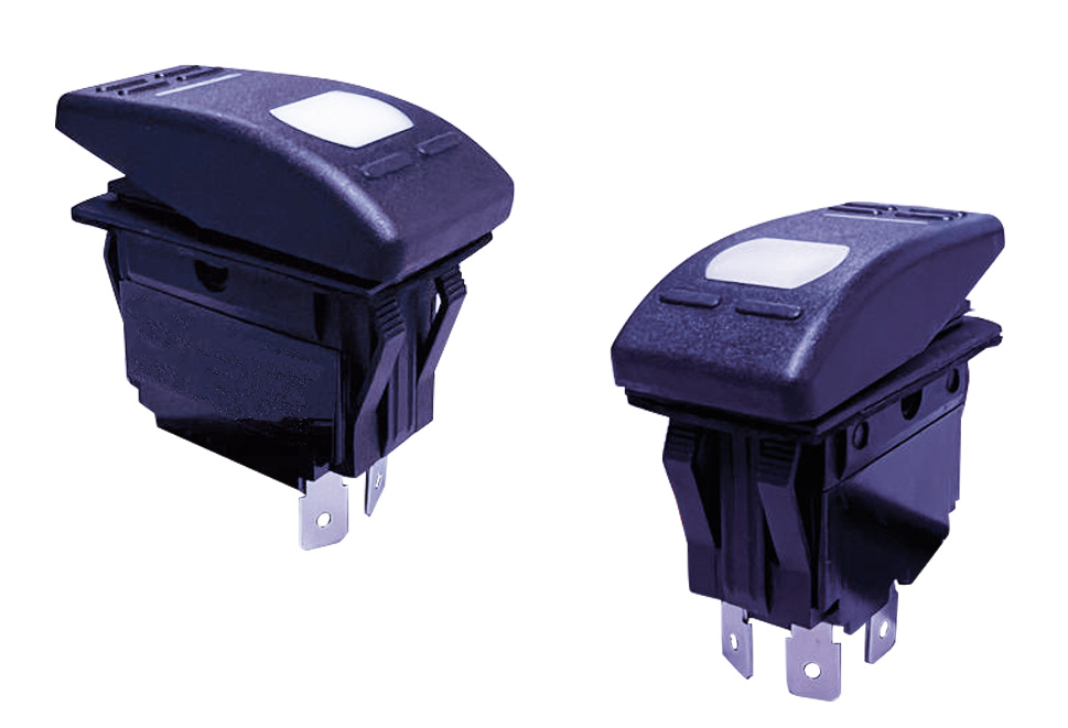 Luce Lampeggiante LED Strobo Blu 130mm 6LED 12V/24V - Foto 10