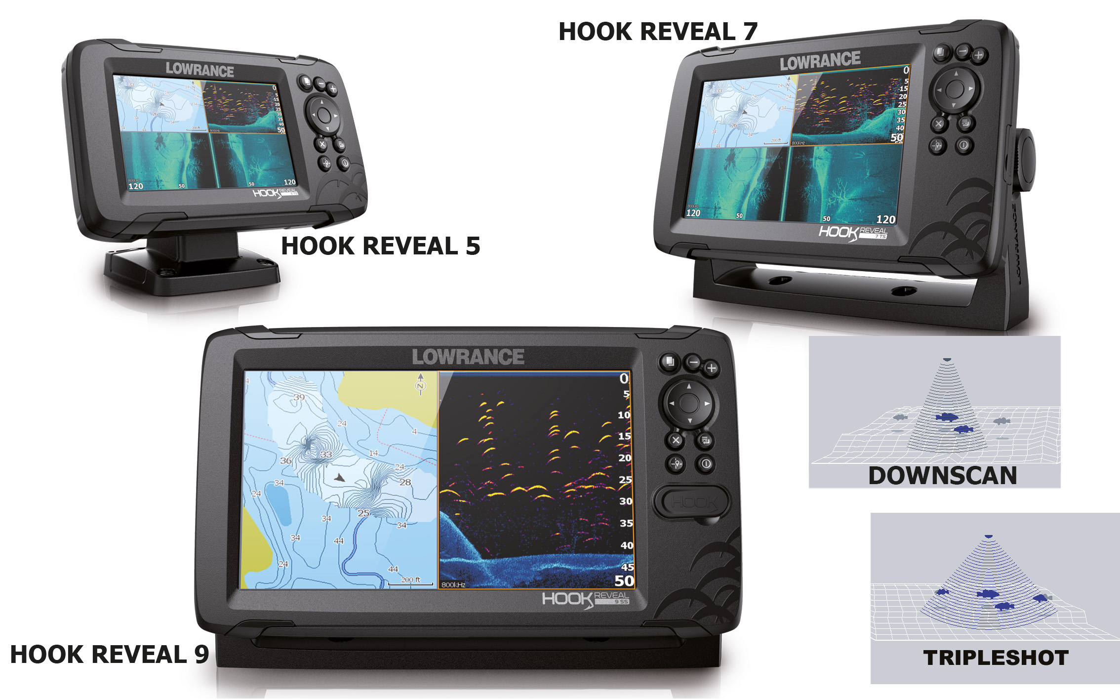 LOWRANCE REVEAL CHIRP COMBO - G.F.N. Gibellato Forniture Nautiche