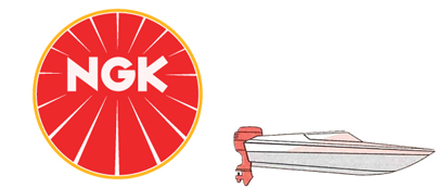 NGK spark plugs for outboard engines