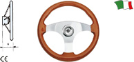 STEERING WHEEL WITH THREE-SPOKE