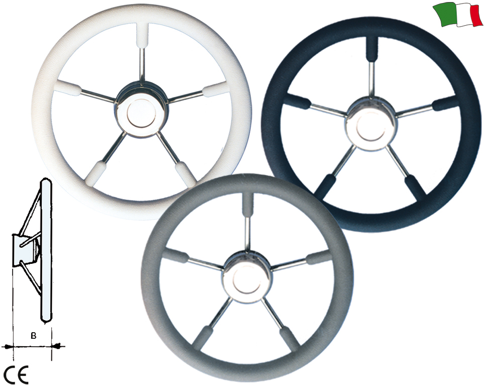 FIVE-SPOKE STEERING WHEELS