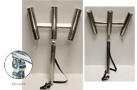 ADJUSTABLE S.STEEL ROD HOLDER