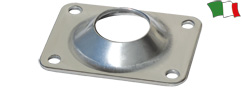 STAINLESS STEEL AISI 316 90° RECTANGULAR BASE