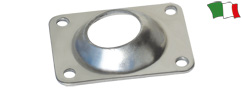 STAINLESS STEEL AISI 316 60° RECTANGULAR BASE