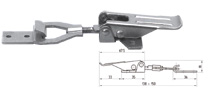 ADJUSTABLE LEVER LATCH