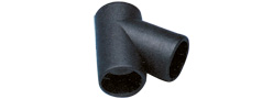 NYLON 60° TEE-SHAPED PIPE FITTING