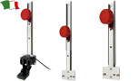 ADJUSTABLE HEIGHT PEDESTAL FOR TRANSDUCERS