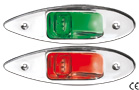 FLUSH MOUNT NAVIGATION LED LIGHTS MADE OF STAINLESS STEEL