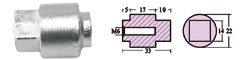 YAMAHA CYLINDER ANODE