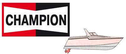 CHAMPION spark plugs for i/o engines