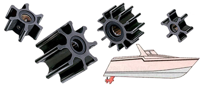 Impellers for inboard engines
