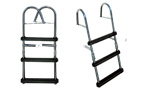 FOLDABLE LADDER WITH HANDRAIL