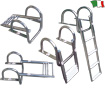 STAINLESS STEEL AISI 316 LADDER WITH HANDRAIL