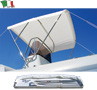 BIMINI TOP WITH FOLDABLE S. STEEL FRAME 