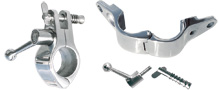 STAINLESS STEEL AISI 316 OPENING JOINT WITH FIXING LEVER AND REMOVABLE PIN