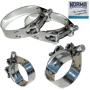 REINFORCED STAINLESS STEEL CLAMP