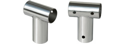 STAINLESS STEEL AISI 316 90° TEE-SHAPED PIPE FITTING