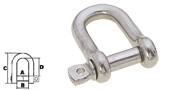 AISI 316 STAINLESS STEEL SHACKLE
