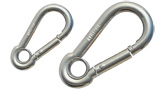 AISI 316 STAINLESS STEEL SNAP HOOK WITH EYELET