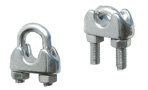 STAINLESS STEEL AISI 316 CLAMP FOR METAL CABLES
