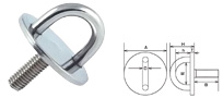 ROUND PLATE WITH U-BOLT