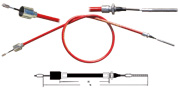 STEEL BRAKE CABLE WITH FAST MOUNTING