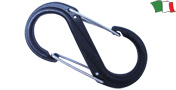 NYLON SNAP HOOK WITH DOUBLE SPRING OPENING