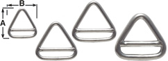 TRIANGLE RING WITH BAR