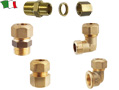BRASS CONNECTOR FOR COPPER PIPES