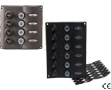WATERPROOF ELECTRIC SWITCH PANEL WITH LED LIGHTS