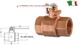 BRONZE BALL VALVE