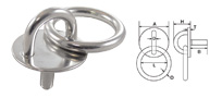 ROUND PLATE WITHU-BOLT AND RING