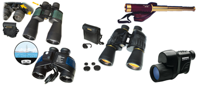 Binoculars and viewers