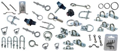 Eye bolts and rings