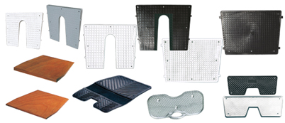 Transom plates
