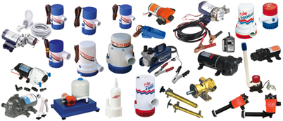 Diesel fuel - Oil - Water pumps
