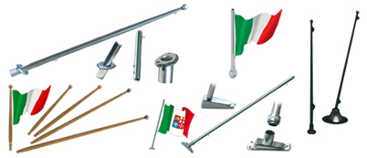 Flag poles