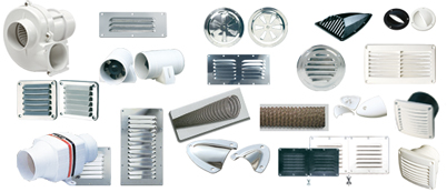Air vents and blowers
