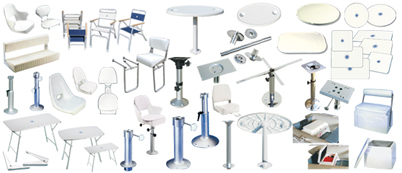 Seats-brackets-tables