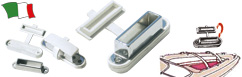 PLATE FOR BIMINI TOPS TENSION SLATS