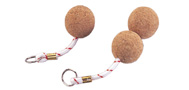 CORK FLOATING KEYRINGS