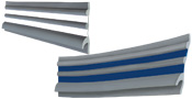 PVC FENDER PROFILE WITH COLOURED INSERT