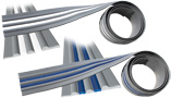 PVC RUBBER PROFILE WITH COLOURED INSERT