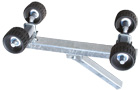 BLACK ELLEBI QUADRUPLE ROLLER WITH TILTING SHANK